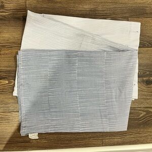 DKNY Hombre Blue & White Shower Curt